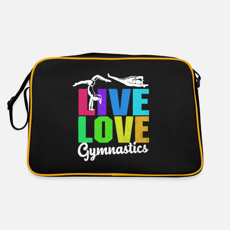 Gymnastik Retro Tasche