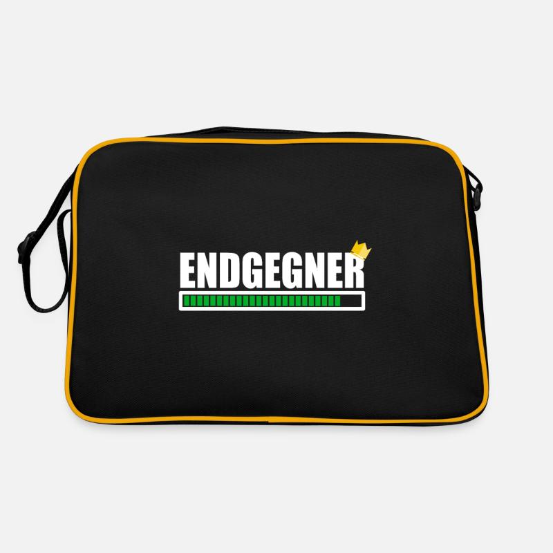 Endgegner Retro Tasche