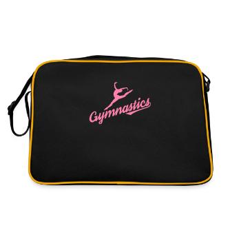 Gymnastique gymnastique gymnastique Gymnastique gymnastique - Sac Retro - noir/or - Dos
