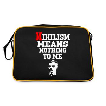 Communisme - Sac Retro - noir/or - Dos