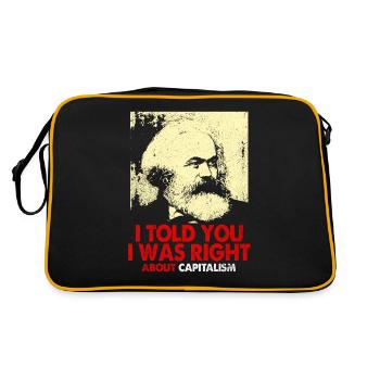 Communisme - Sac Retro - noir/or - Dos