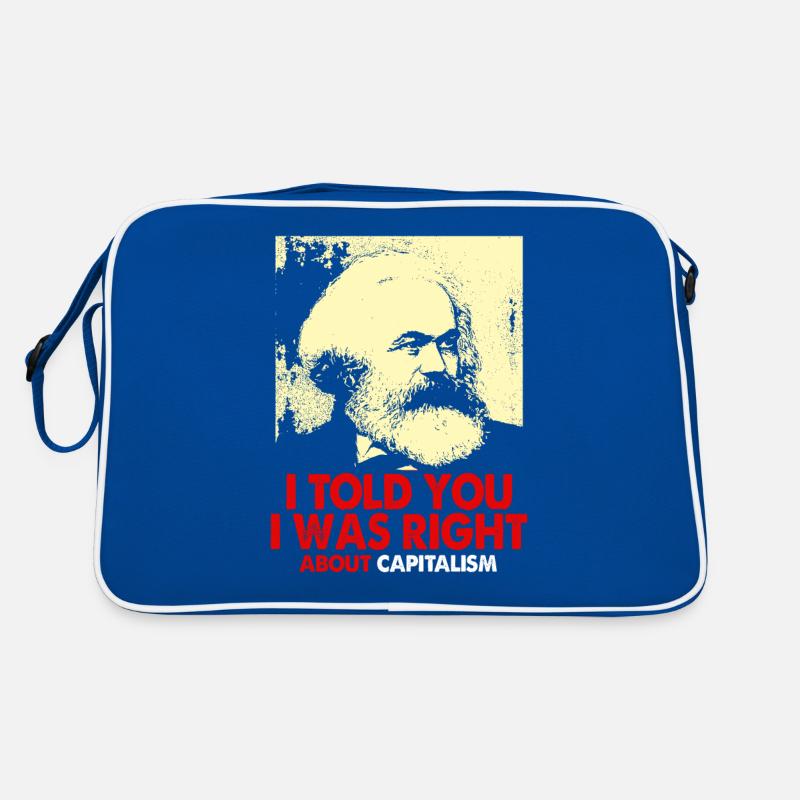 Communism Lenin Marx Class Struggle Social Retro Bag