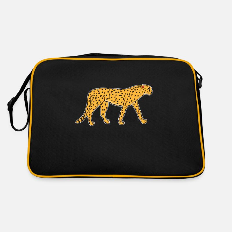 Cheetah Jaguar Leopard Predator Animal Gift Retro Bag
