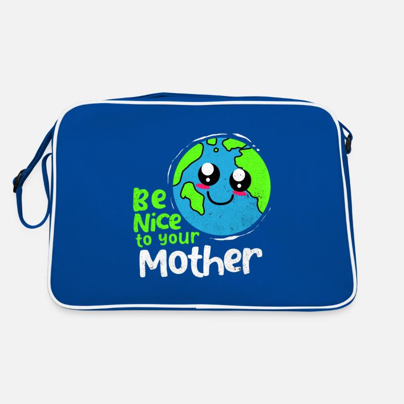 Tag der Erde Retro Tasche