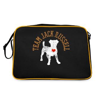 Jack Russell - Sac Retro - noir/or - Dos