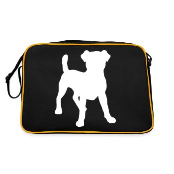 Jack Russell - Sac Retro - noir/or - Dos