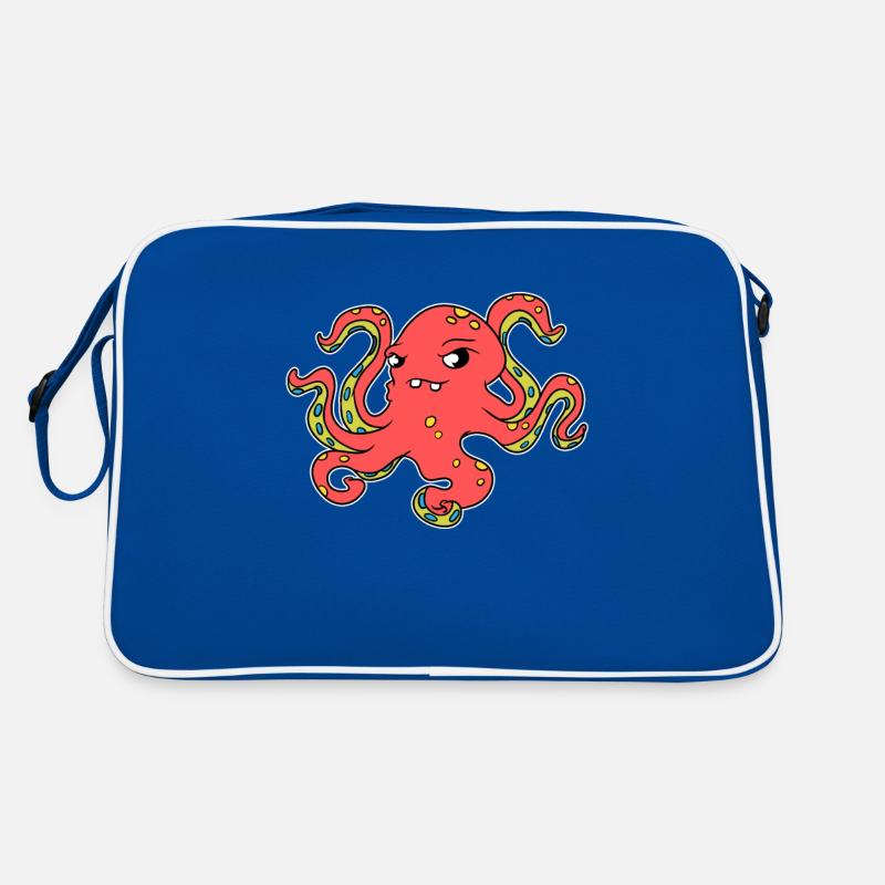 Octopus Octopus Octopus Fish Gift Retro Bag