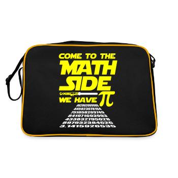 Maths Pi Sombre Page Jeu de mots Fantasy Cadeau - Sac Retro - noir/or - Dos