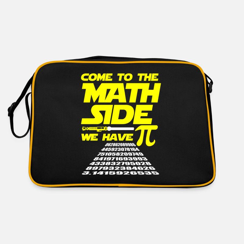 Mathe Pi Dunkle Seite Wortspiel Fantasy Geschenk Retro Tasche