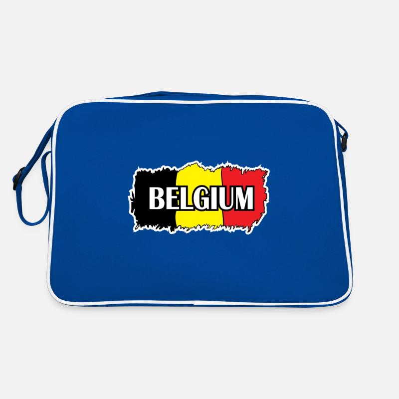 Belgian flag Retro Bag
