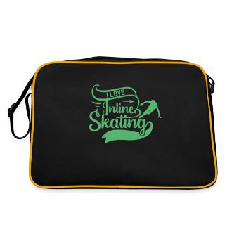 Inline Skate Inline Skate Inline Skate - Retro Bag - black/gold - Back