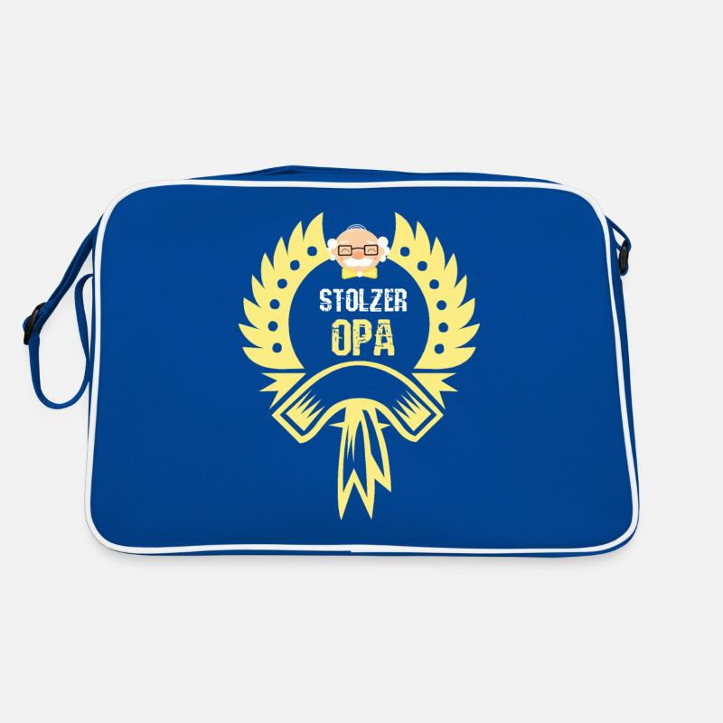 Stolzer Opa Retro Tasche