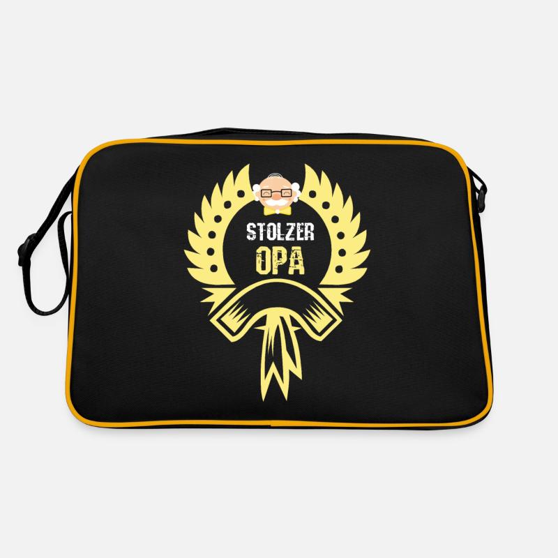 Stolzer Opa Retro Tasche