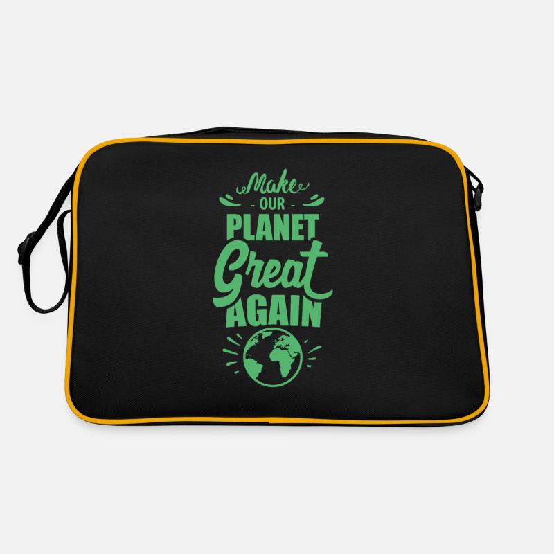 Global warming Global warming Global warming Retro Bag