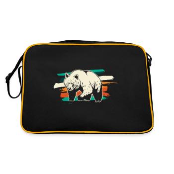 Bear bears - Retro Bag - black/gold - Back