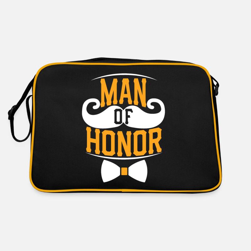 Proud man gift wedding JGA rumble Retro Bag