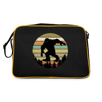 Bigfoot - Sac Retro - noir/or - Dos