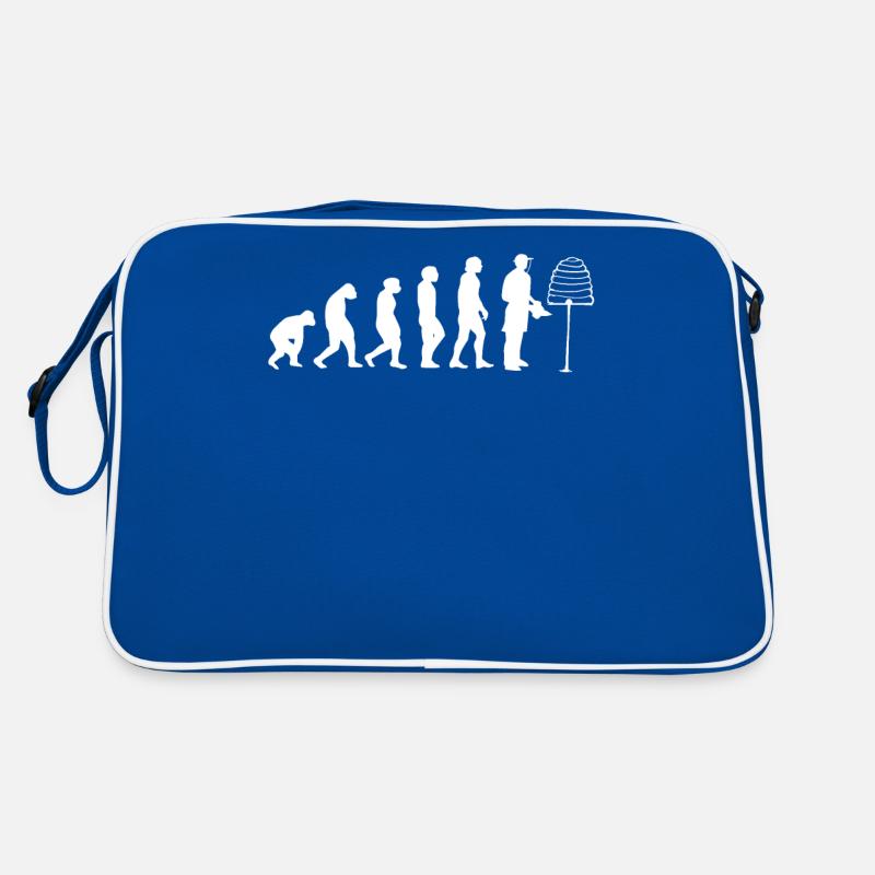 Evolution Imker Imkerei Biene Honig Retro Tasche