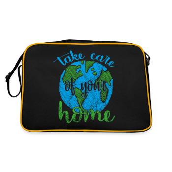 Jour de la Terre - Jour de la Terre - Sac Retro - noir/or - Dos