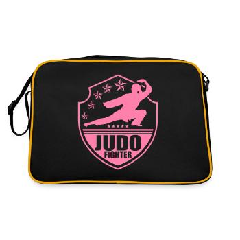 Judo - Sac Retro - noir/or - Dos