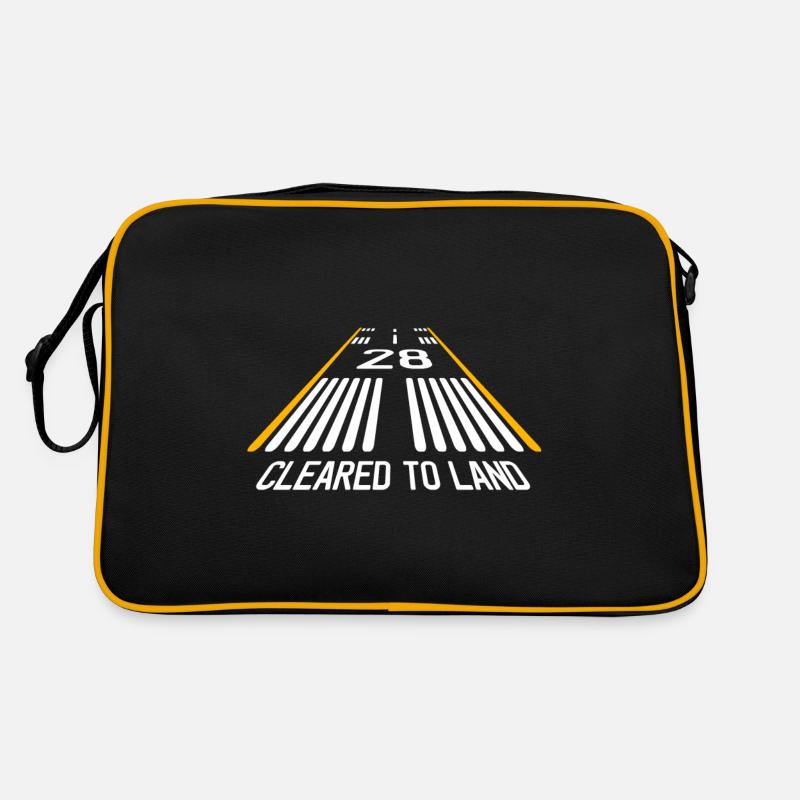 Pilot plane captain departure Retro Bag