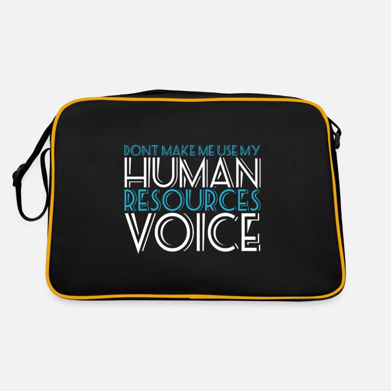 HR Manager Human Resource Geschenk Personal Retro Tasche