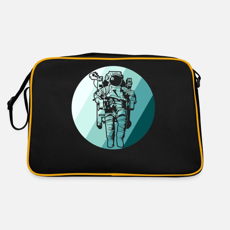 Astronaute dans le cercle Sac Retro