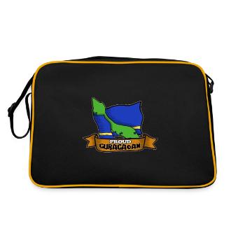 Curacao Curacao Proud Country - Retro Bag - black/gold - Back