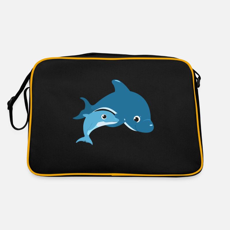 Delphin Retro Tasche