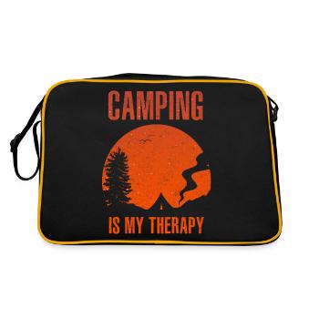 Camping Camping - Retro Bag - black/gold - Back