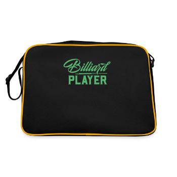 Billiards Pool Table Billiards Pool Billiards - Retro Bag - black/gold - Back