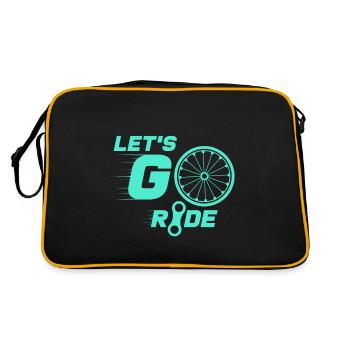 bicycle - Retro Bag - black/gold - Back
