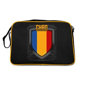 Tchad - Sac Retro - noir/or - Dos