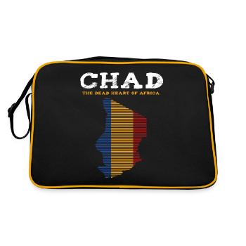 Tchad - Sac Retro - noir/or - Dos