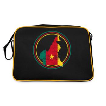 Cameroons - Sac Retro - noir/or - Dos