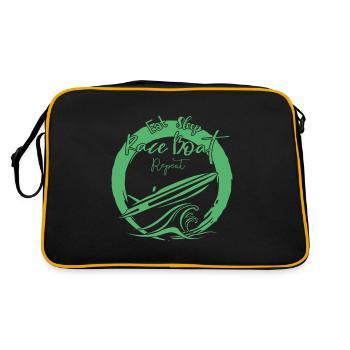 équipage de course bateau de hors-piste Powerboot Race Bateau - Sac Retro - noir/or - Dos