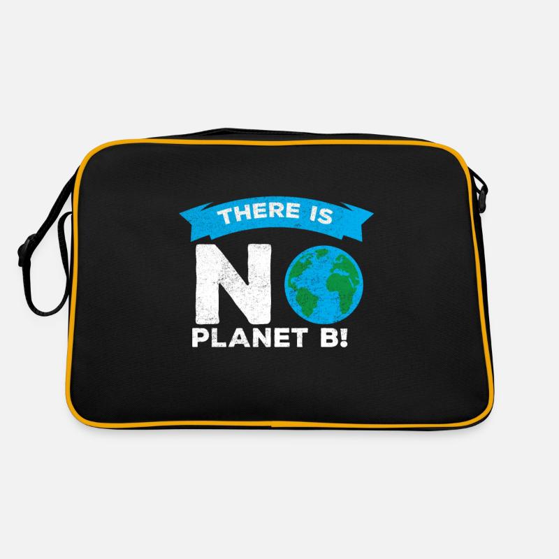 Plan B Klima Klimawandel Klimastreik Friday Retro Tasche