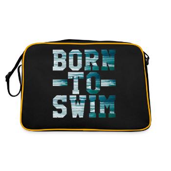 swim - Retro Bag - black/gold - Back