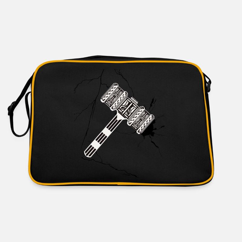 Cadeau de guerrier marteau Viking de Mjolnir Thor Sac Retro