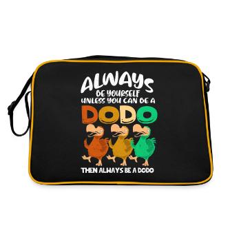 Dodo - Sac Retro - noir/or - Dos