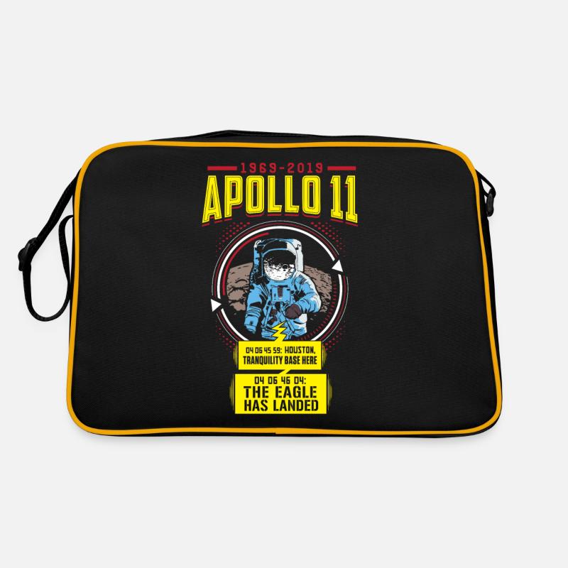 Moon Landing Apollo 11 Tranquility Transmission Sac Retro