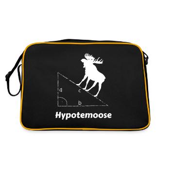 Hypotemoose - Retro Bag - black/gold - Back