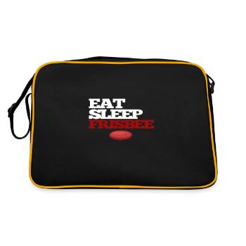 Frisbee - Retro Bag - black/gold - Back