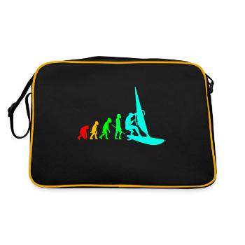 Planche à voile Planche à voile Planche à voile Surf nautique Surf - Sac Retro - noir/or - Dos