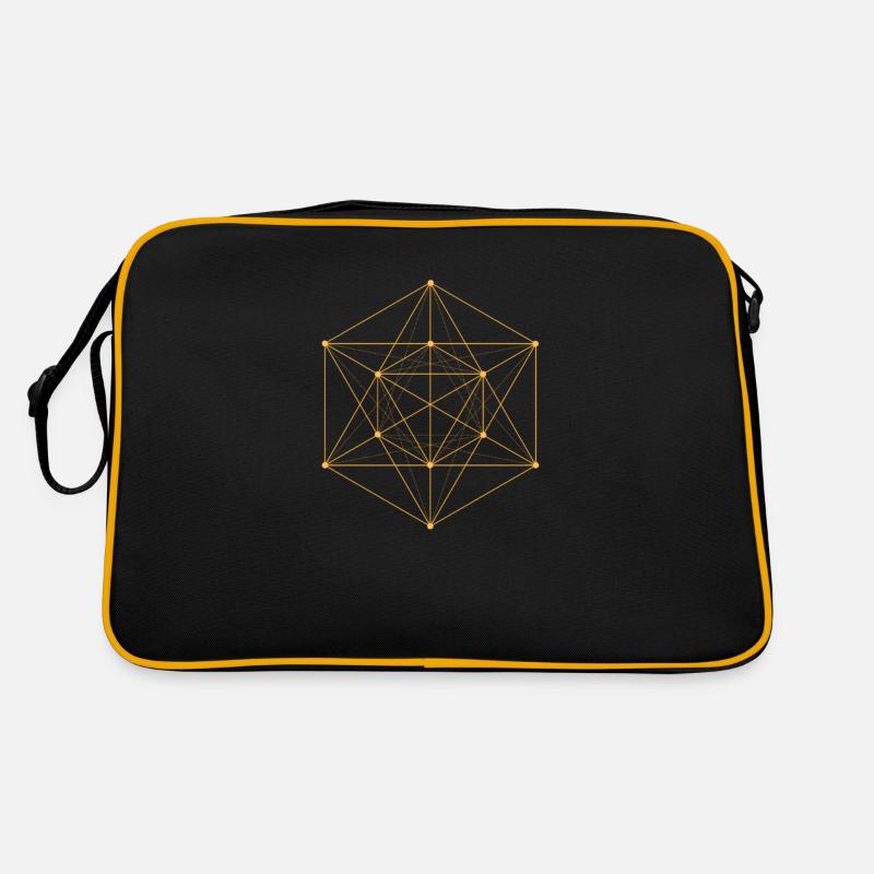 Sacred Geometry - Hexagon Retro Bag