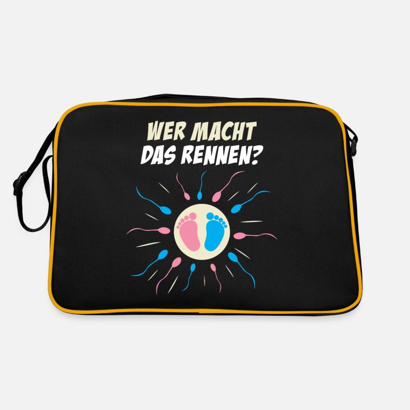 Party Schwangerschaft Geschenk Eltern Das Rennen Retro Tasche