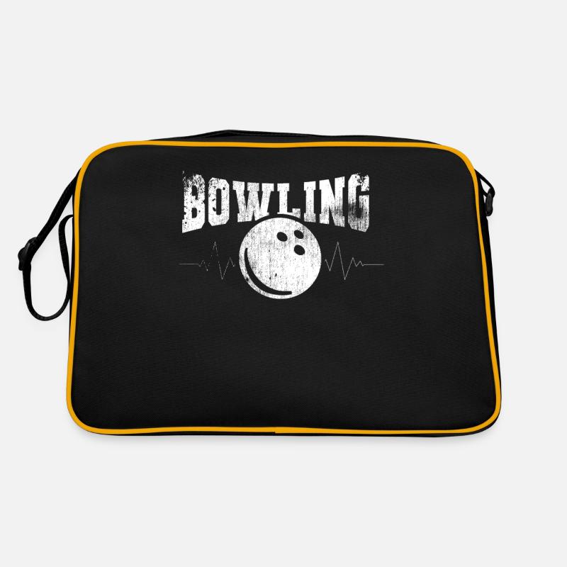 Bowling Bowling cône de sport Sac Retro