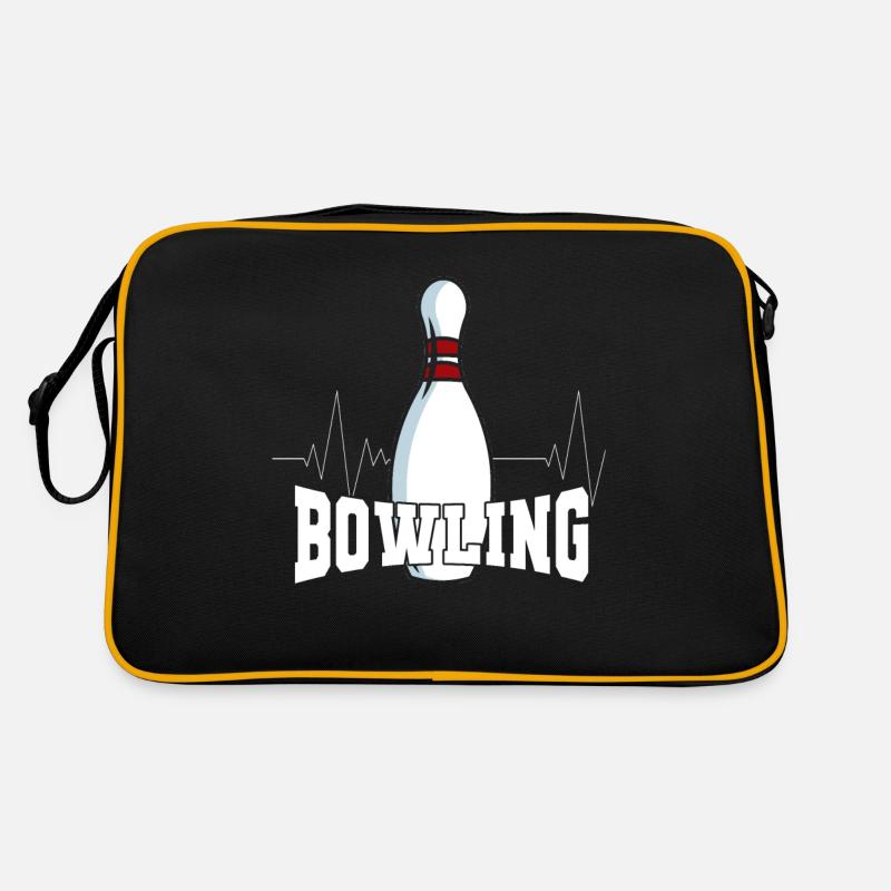 Bowling Bowling cône de sport Sac Retro