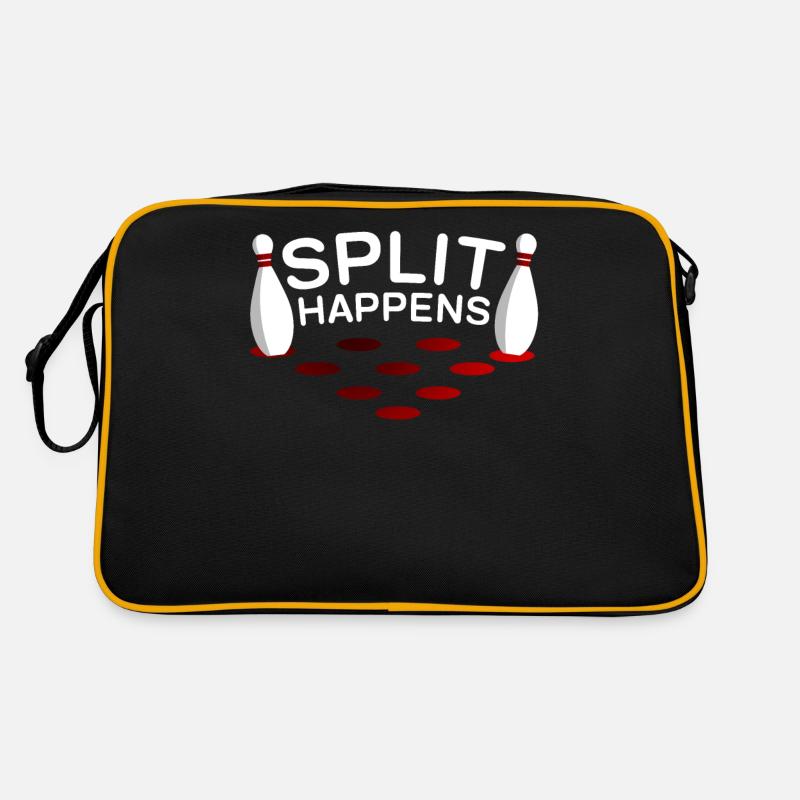 Split arrive quilles de quilles Sac Retro