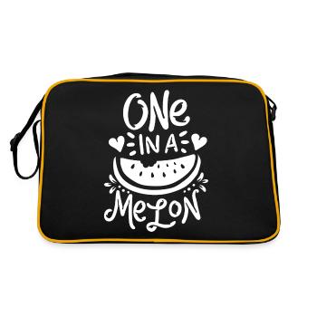 melon - Retro Bag - black/gold - Back